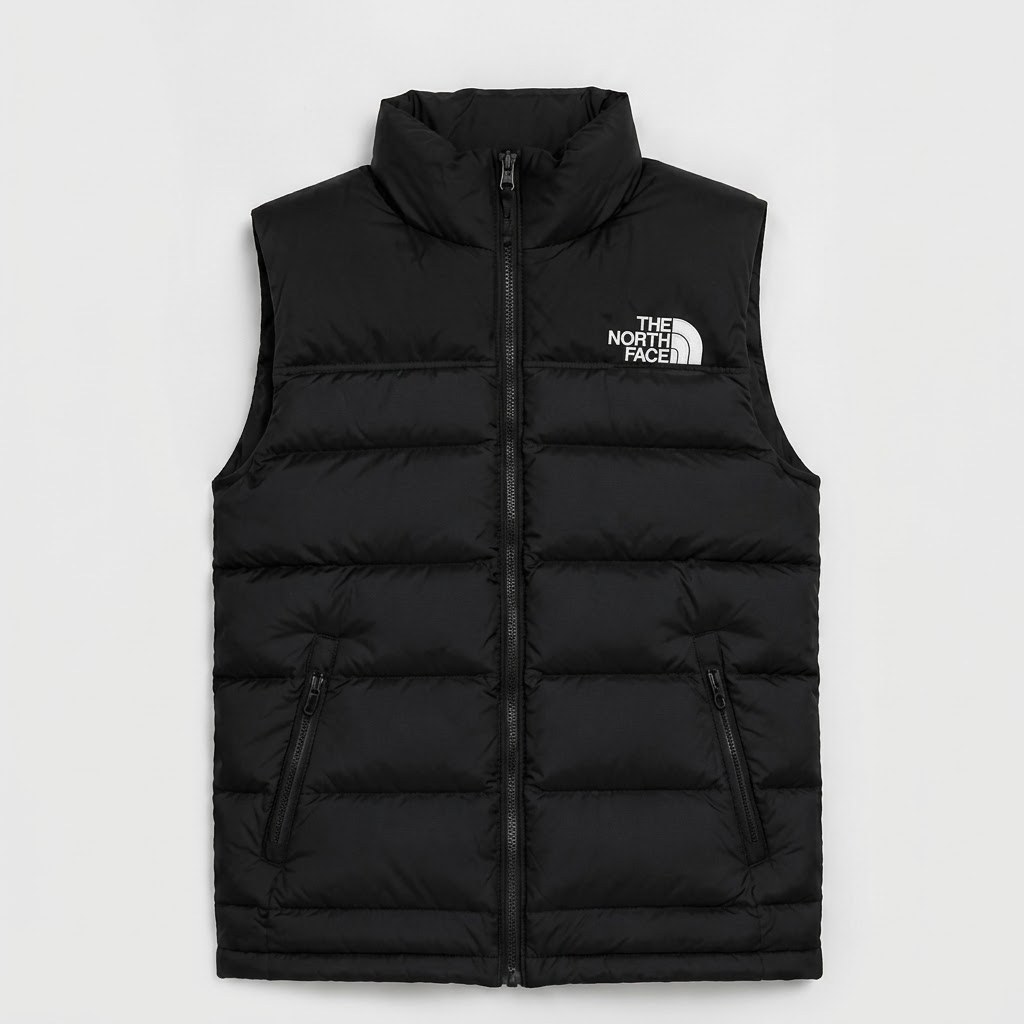 Жилетка The North Face стёганая чёрная